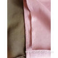 Cotton polyester knitted back brushed french terry fabric